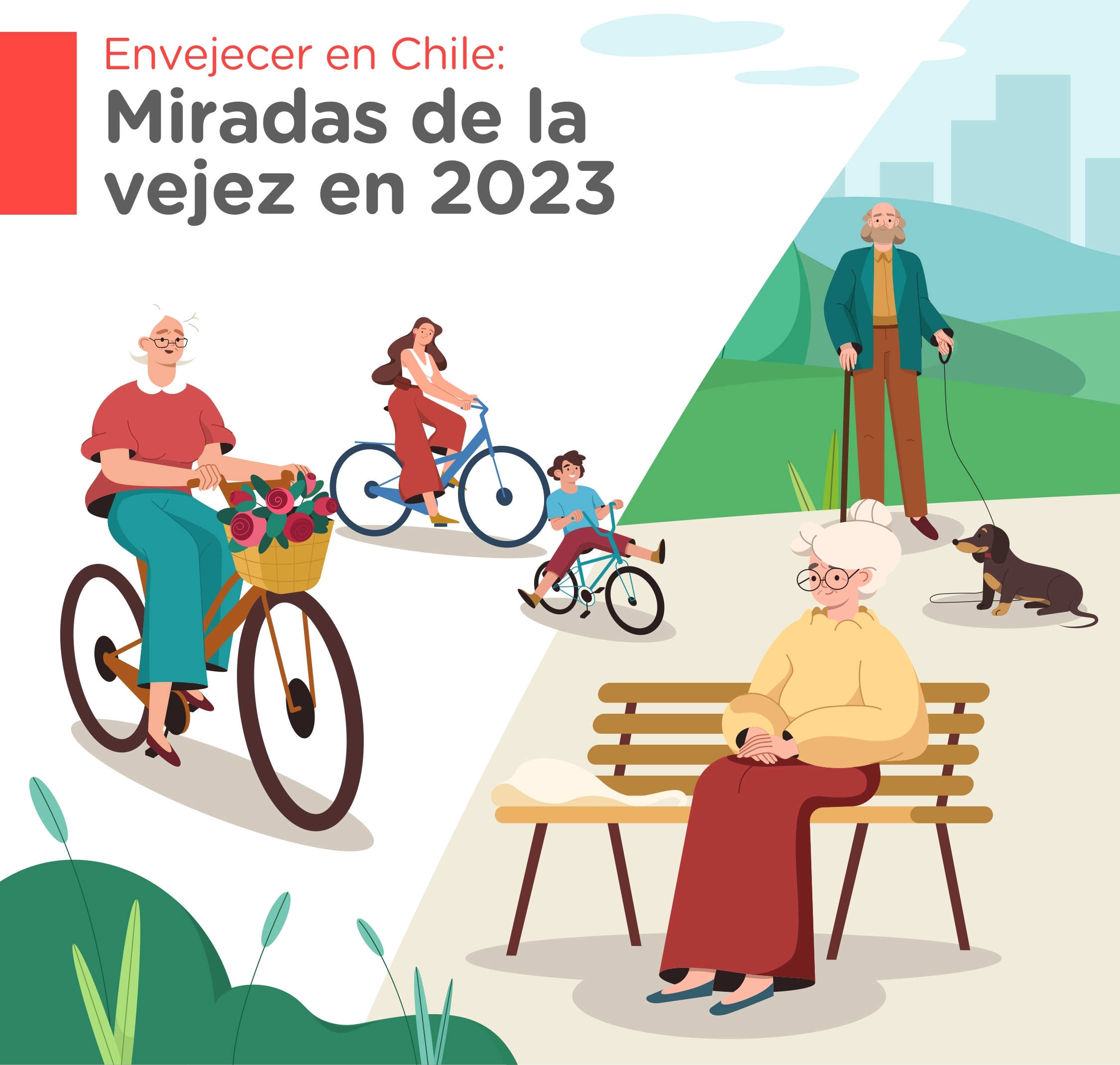 Reporte “Envejecer en Chile Miradas de la vejez en 2023”